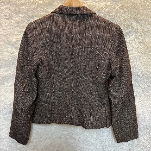 George | Tweed Blazer Jacket | Darkest Brown | Size: 10 - Picture 5 of 10